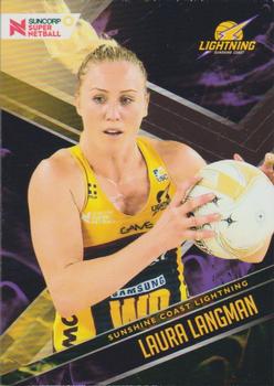 2019 Tap 'N' Play Suncorp Super Netball #72 Laura Langman Front